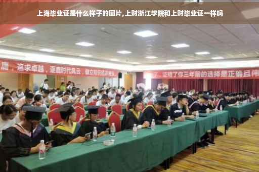 上海毕业证是什么样子的图片,上财浙江学院和上财毕业证一样吗