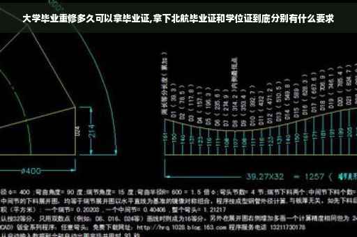 大学毕业重修多久可以拿毕业证,拿下北航毕业证和学位证到底分别有什么要求