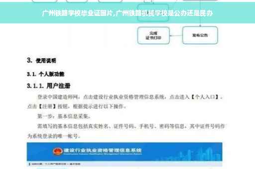 广州铁路学校毕业证图片,广州铁路机械学校是公办还是民办