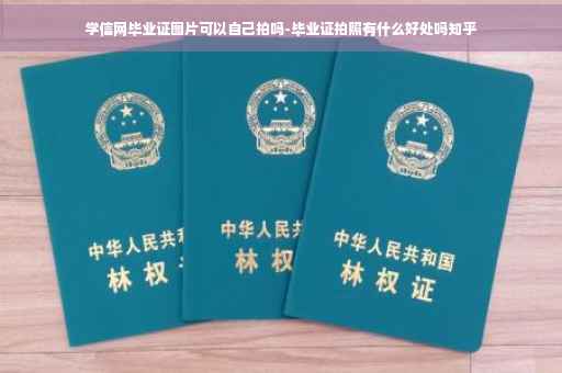 学信网毕业证图片可以自己拍吗-毕业证拍照有什么好处吗知乎