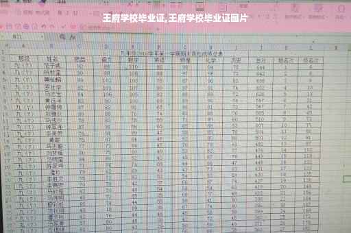 王府学校毕业证,王府学校毕业证图片
