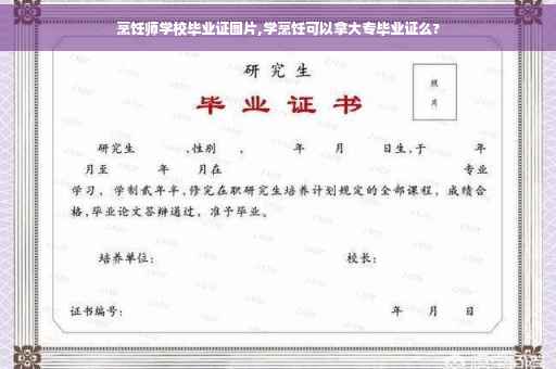 烹饪师学校毕业证图片,学烹饪可以拿大专毕业证么?