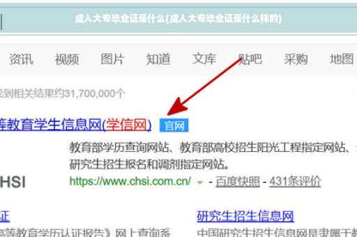 成人大专毕业证是什么(成人大专毕业证是什么样的)
