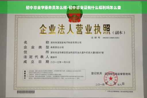 初中毕业学乘务员怎么样-初中毕业证有什么福利吗怎么查