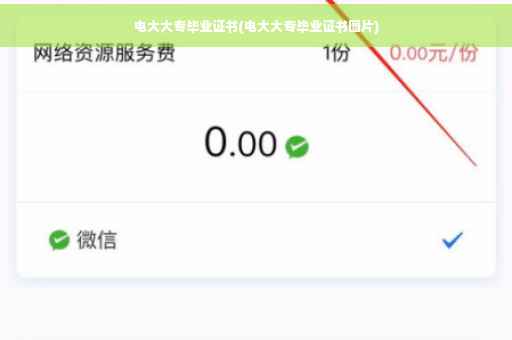 电大大专毕业证书(电大大专毕业证书图片)