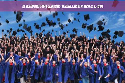 毕业证的相片是什么背景的,毕业证上的照片是怎么上传的