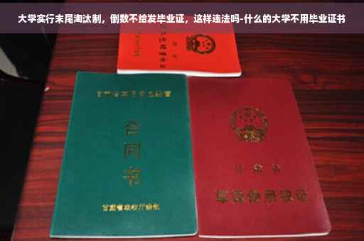大学实行末尾淘汰制，倒数不给发毕业证，这样违法吗-什么的大学不用毕业证书