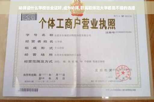 幼师读什么学校毕业证好,成为幼师,职高和师范大学都是不错的选择