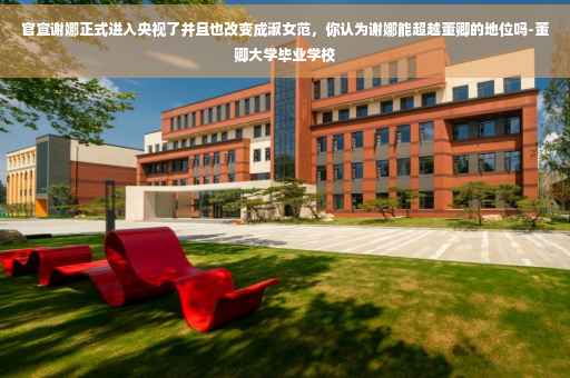 官宣谢娜正式进入央视了并且也改变成淑女范，你认为谢娜能超越董卿的地位吗-董卿大学毕业学校