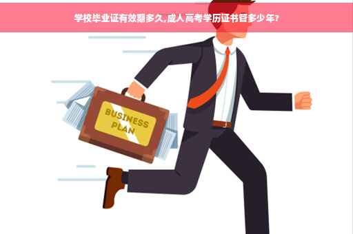 学校毕业证有效期多久,成人高考学历证书管多少年?