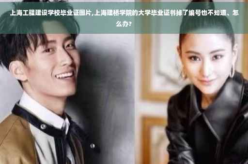 上海工程建设学校毕业证图片,上海建桥学院的大学毕业证书掉了编号也不知道、怎么办?
