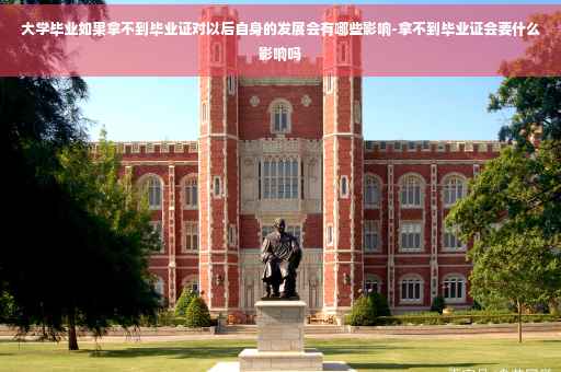 大学毕业如果拿不到毕业证对以后自身的发展会有哪些影响-拿不到毕业证会要什么影响吗