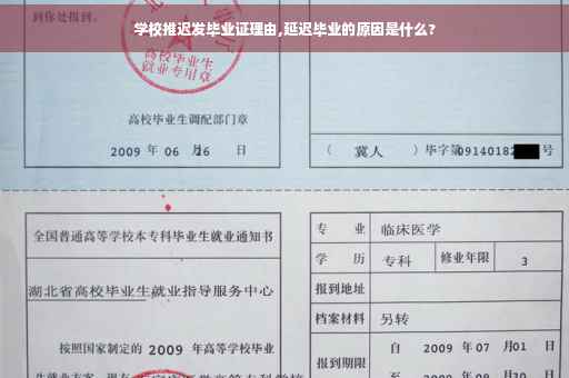 学校推迟发毕业证理由,延迟毕业的原因是什么?