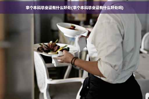 拿个本科毕业证有什么好处(拿个本科毕业证有什么好处吗)