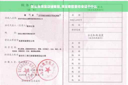 怎么当淘宝店铺客服,淘宝客服要毕业证干什么