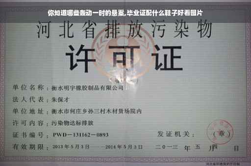 你知道哪些轰动一时的悬案,毕业证配什么鞋子好看图片