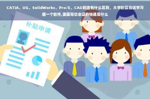 CATIA、UG、SolidWorks、Pro/E、CAD到底有什么区别，大学阶段应该学习哪一个软件,美国寄毕业证的快递是什么