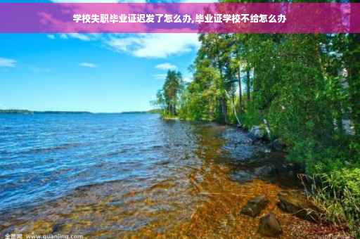 学校失职毕业证迟发了怎么办,毕业证学校不给怎么办