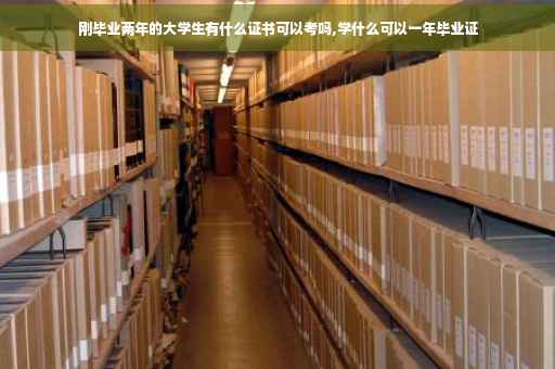 刚毕业两年的大学生有什么证书可以考吗,学什么可以一年毕业证