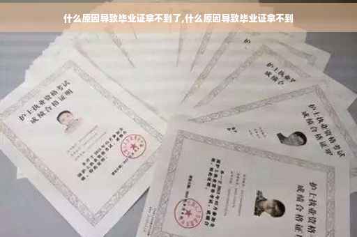 什么原因导致毕业证拿不到了,什么原因导致毕业证拿不到