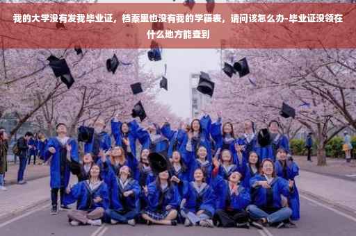 我的大学没有发我毕业证，档案里也没有我的学籍表，请问该怎么办-毕业证没领在什么地方能查到