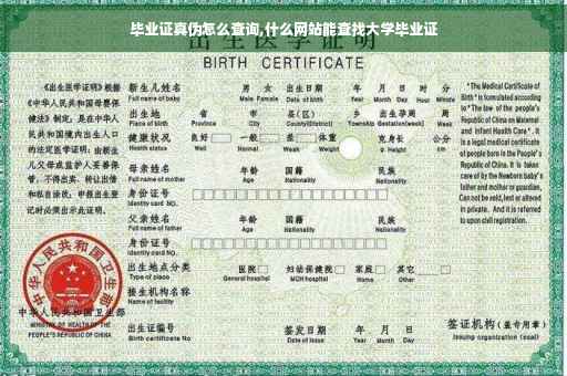 毕业证真伪怎么查询,什么网站能查找大学毕业证