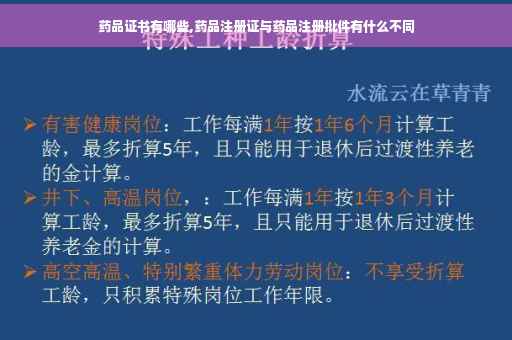 药品证书有哪些,药品注册证与药品注册批件有什么不同