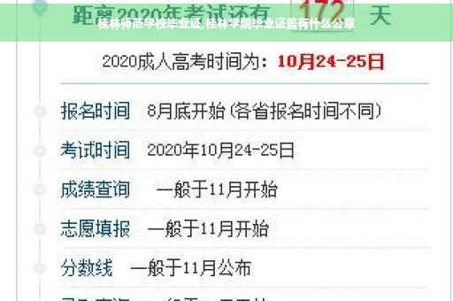 桂林师范学校毕业证,桂林学院毕业证盖有什么公章