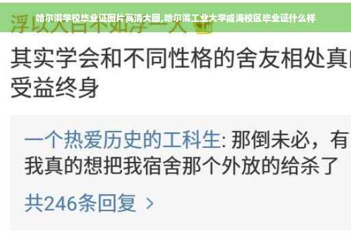 哈尔滨学校毕业证图片高清大图,哈尔滨工业大学咸海校区毕业证什么样