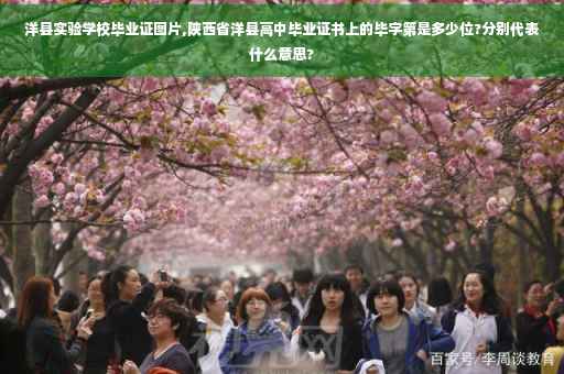 洋县实验学校毕业证图片,陕西省洋县高中毕业证书上的毕字第是多少位?分别代表什么意思?