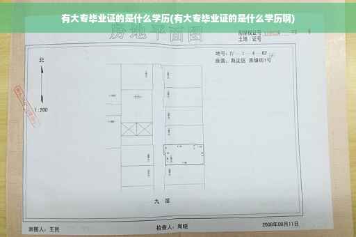 有大专毕业证的是什么学历(有大专毕业证的是什么学历啊)