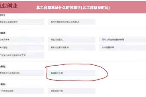 北工商毕业证什么时候拿到(北工商毕业时间)