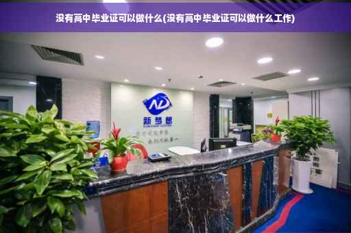 没有高中毕业证可以做什么(没有高中毕业证可以做什么工作)