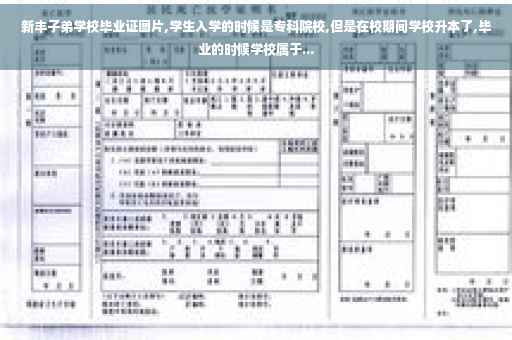 新丰子弟学校毕业证图片,学生入学的时候是专科院校,但是在校期间学校升本了,毕业的时候学校属于...