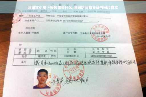 泗阳实小线下报名需要什么,泗阳职高毕业证书图片样本