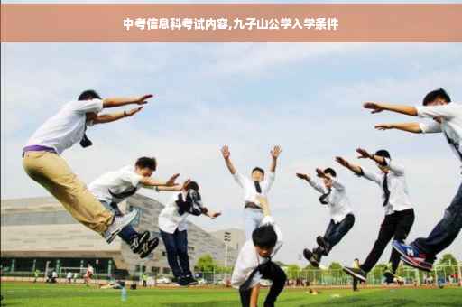 中考信息科考试内容,九子山公学入学条件