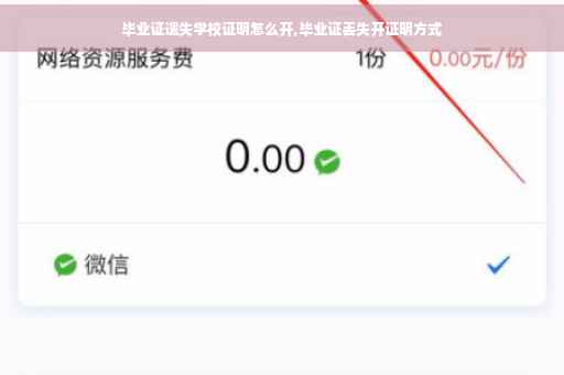 毕业证遗失学校证明怎么开,毕业证丢失开证明方式