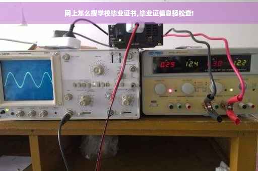 网上怎么搜学校毕业证书,毕业证信息轻松查!