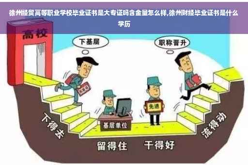 徐州经贸高等职业学校毕业证书是大专证吗含金量怎么样,徐州财经毕业证书是什么学历