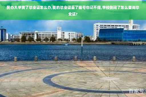 民办大学黄了毕业证怎么办,我的毕业证丢了编号也记不得,学校倒闭了怎么查询毕业证?