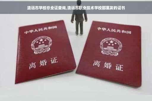 清远市学校毕业证查询,清远市职业技术学校那里发的证书
