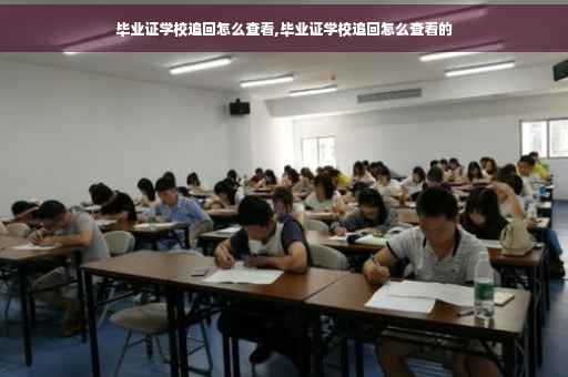毕业证学校追回怎么查看,毕业证学校追回怎么查看的