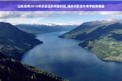山东自考2010年毕业证的领取时间,潍坊市职业中专学校有哪些
