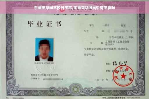 东营英华园学校升学率,东营英华园高中有学籍吗
