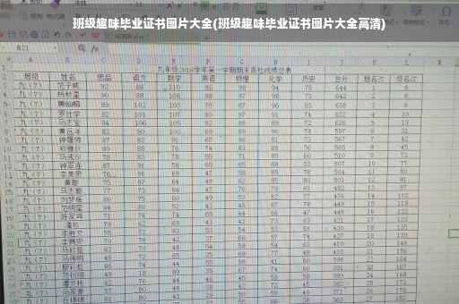 班级趣味毕业证书图片大全(班级趣味毕业证书图片大全高清)