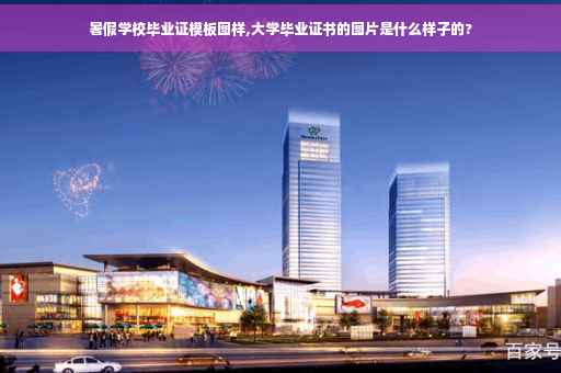 暑假学校毕业证模板图样,大学毕业证书的图片是什么样子的?