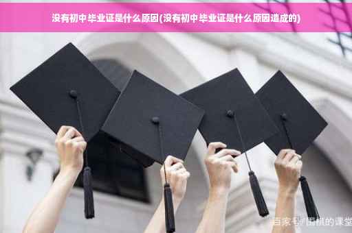 没有初中毕业证是什么原因(没有初中毕业证是什么原因造成的)