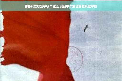 郫县友爱职业学校毕业证,没初中毕业证能去职业学校