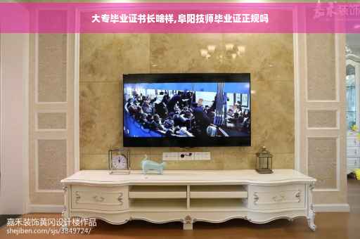 大专毕业证书长啥样,阜阳技师毕业证正规吗