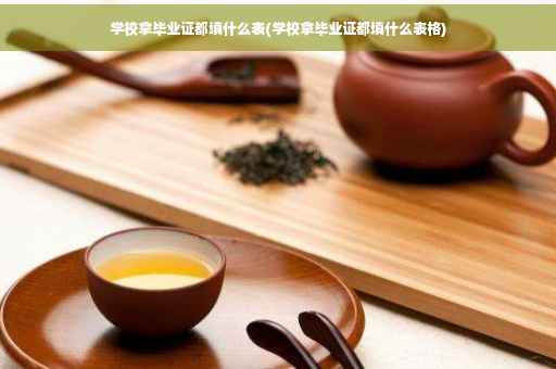 学校拿毕业证都填什么表(学校拿毕业证都填什么表格)